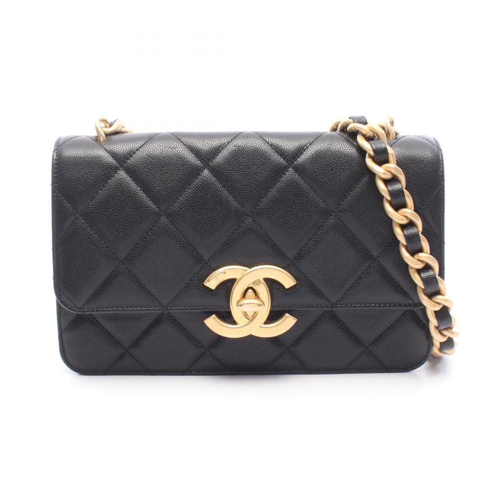 Chanel Matelassé Shoulder Bag/Handbag, Caviar Leather (Grained Calfskin), Wom...